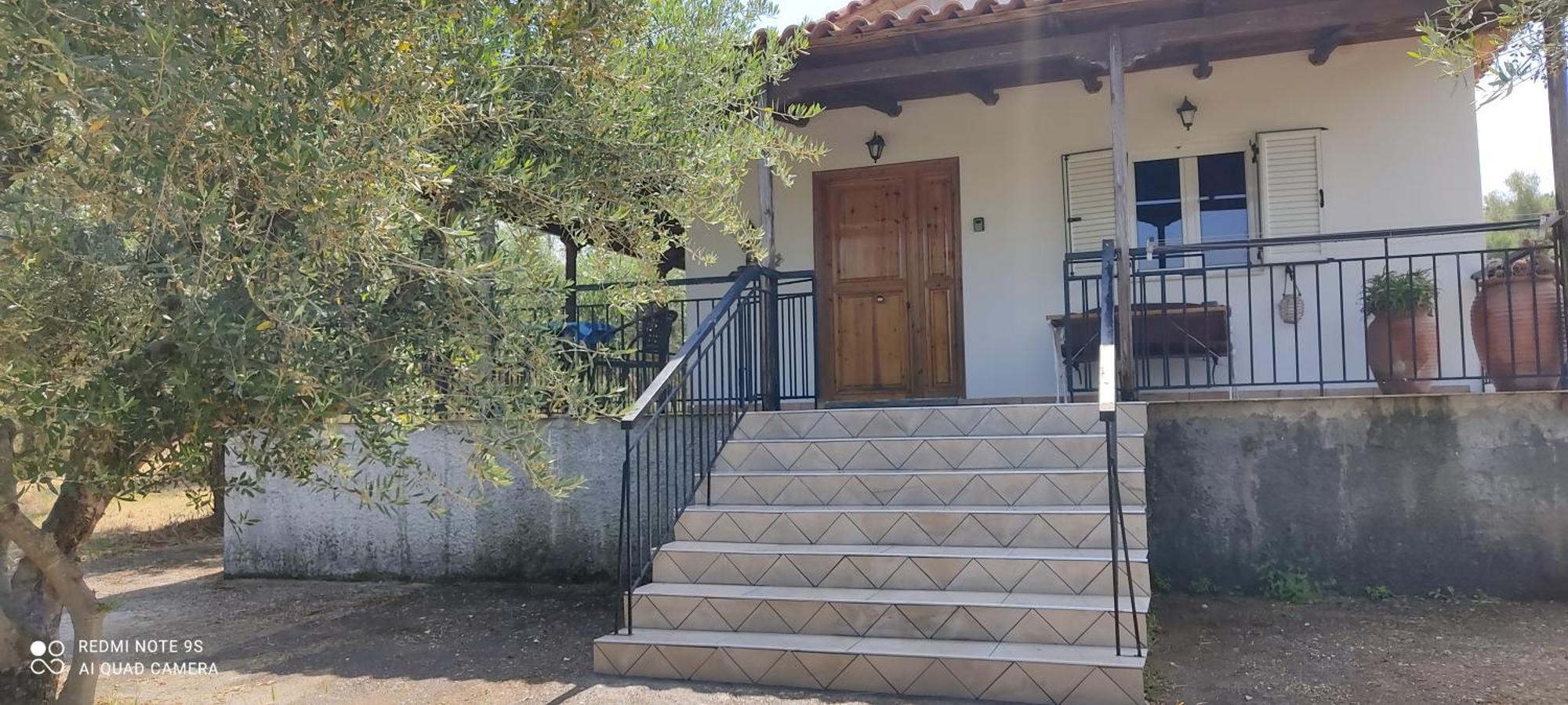 Mallios Home Floka Close To Ancient Olympia Flokas Room photo